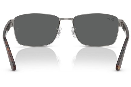 Okulary przeciwsłoneczne Ray-Ban RB3750 004/B1 Kwadratowe Szare