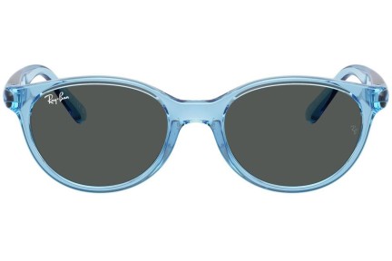 Okulary przeciwsłoneczne Ray-Ban Junior RJ9080S 716887 Okrągłe Niebieskie