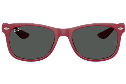 Okulary przeciwsłoneczne Ray-Ban Junior New Wayfarer Junior RJ9052S 717887 Kwadratowe Czerwone