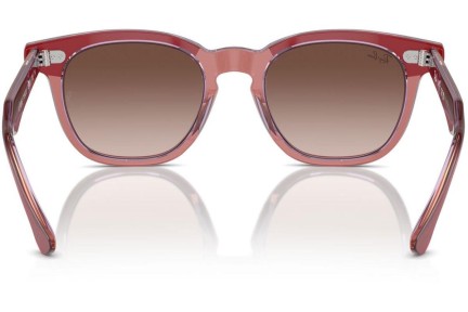 Okulary przeciwsłoneczne Ray-Ban Junior RJ9098S 715413 Kwadratowe Fioletowe