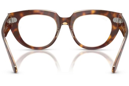 Okulary korekcyjne Ray-Ban RX5586 8402 Kwadratowe Havana