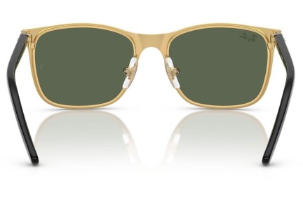 Okulary przeciwsłoneczne Ray-Ban Junior RJ9551S 294/71 Kwadratowe Czarne