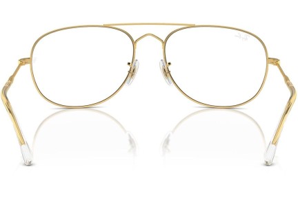 Okulary przeciwsłoneczne Ray-Ban RB3735 001/GH Pilotki (Aviator) Złote