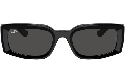 Okulary przeciwsłoneczne Ray-Ban Kiliane RB4395 667787 Prostokątne Czarne