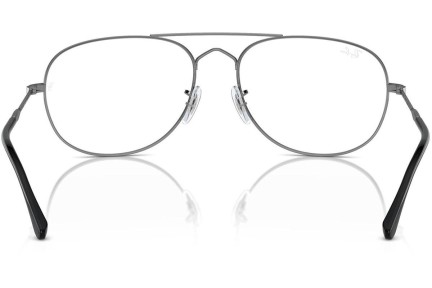 Okulary korekcyjne Ray-Ban Bain Bridge RX3735V 2502 Pilotki (Aviator) Szare