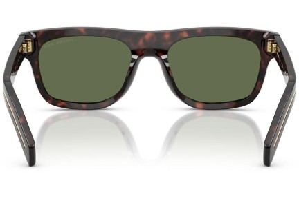 Okulary przeciwsłoneczne Prada PRB12S 17N20G Polarized Prostokątne Havana