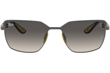 Okulary przeciwsłoneczne Ray-Ban RB3743M F10111 Kwadratowe Szare