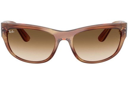 Okulary przeciwsłoneczne Ray-Ban RB2289 140351 Prostokątne Brązowe