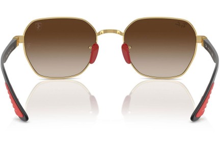 Okulary przeciwsłoneczne Ray-Ban RB3794M F02913 Prostokątne Złote