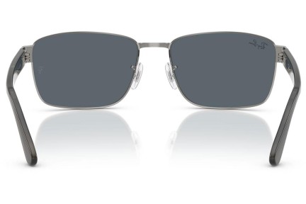 Okulary przeciwsłoneczne Ray-Ban RB3750 004/R5 Kwadratowe Szare