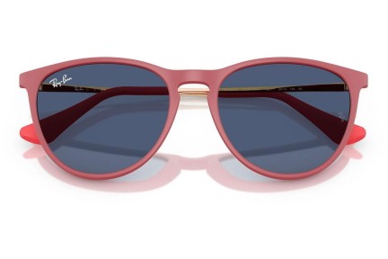 Okulary przeciwsłoneczne Ray-Ban Junior Junior Erika RJ9060S 718071 Kwadratowe Czerwone