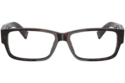 Okulary korekcyjne Prada PRB09V 17N1O1 Prostokątne Havana