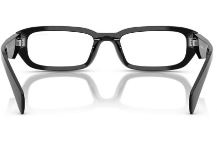 Okulary przeciwsłoneczne Prada PRB06S 16K08N Kwadratowe Czarne