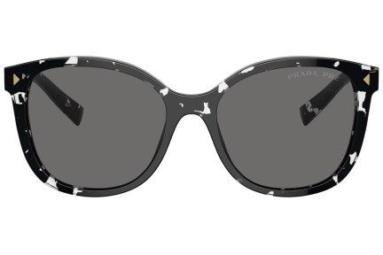 Okulary przeciwsłoneczne Prada PR22ZS 15S5Z1 Polarized Kwadratowe Czarne