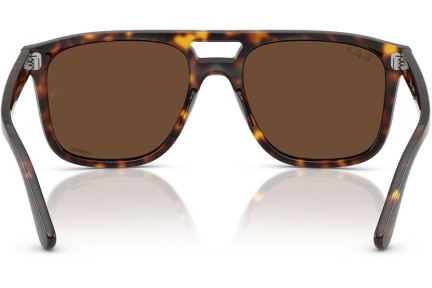 Okulary przeciwsłoneczne Ray-Ban RB2213CH 902/AN Polarized Kwadratowe Havana