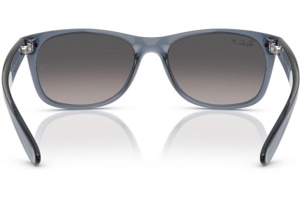 Okulary przeciwsłoneczne Ray-Ban New Wayfarer RB2132 6592M3 Polarized Kwadratowe Niebieskie