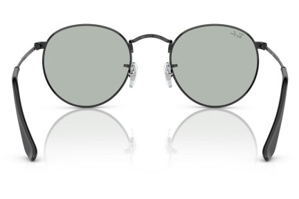 Okulary przeciwsłoneczne Ray-Ban Round Metal RB3447 002/R5 Okrągłe Czarne