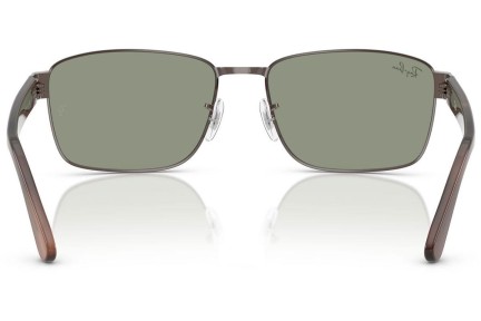 Okulary przeciwsłoneczne Ray-Ban RB3750 925940 Kwadratowe Brązowe