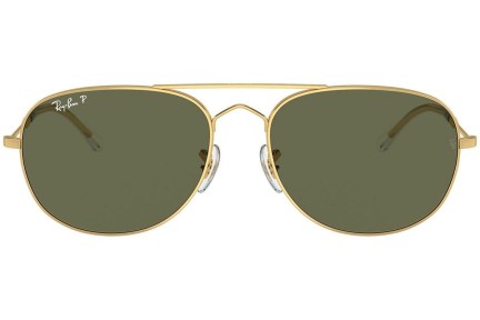 Okulary przeciwsłoneczne Ray-Ban RB3735 001/58 Polarized Pilotki (Aviator) Złote