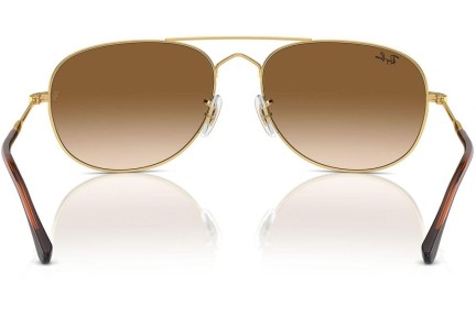 Okulary przeciwsłoneczne Ray-Ban RB3735 001/51 Pilotki (Aviator) Złote