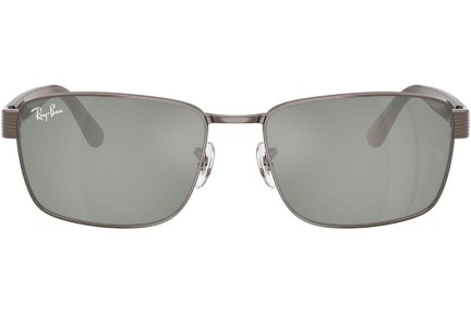 Okulary przeciwsłoneczne Ray-Ban RB3750 925940 Kwadratowe Brązowe