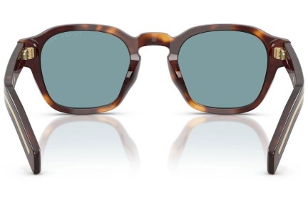 Okulary przeciwsłoneczne Prada PRA16S 15W04D Polarized Owalne Havana