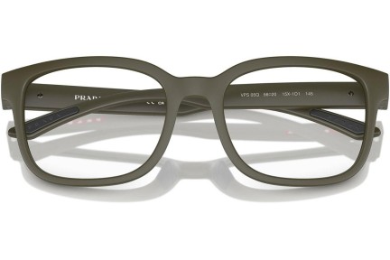 Okulary korekcyjne Prada Linea Rossa PS05QV 15X1O1 Kwadratowe Zielone