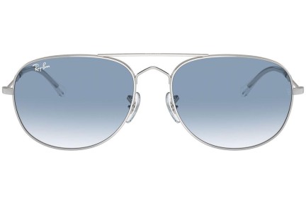 Okulary przeciwsłoneczne Ray-Ban RB3735 003/3F Pilotki (Aviator) Srebrne