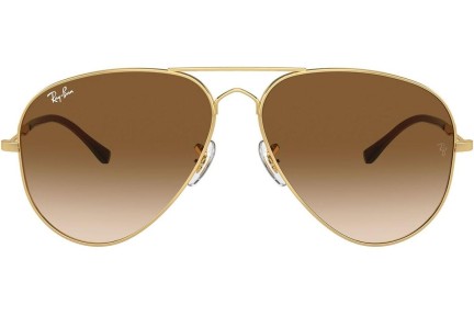 Okulary przeciwsłoneczne Ray-Ban RB3825 001/51 Pilotki (Aviator) Złote