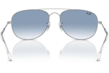 Okulary przeciwsłoneczne Ray-Ban RB3735 003/3F Pilotki (Aviator) Srebrne