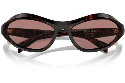 Okulary przeciwsłoneczne Prada PRA20S 17N10D Nieregularny Havana