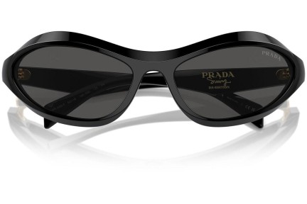 Okulary przeciwsłoneczne Prada PRA20SF 16K5S0 Prostokątne Czarne