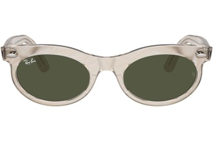 Okulary przeciwsłoneczne Ray-Ban RB2242 138331 Browline Szare