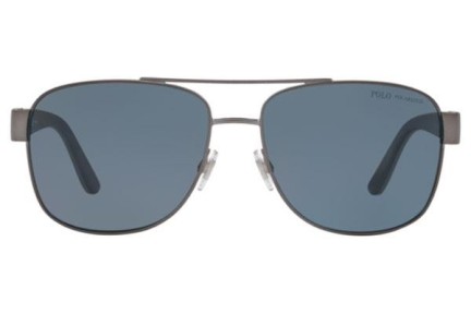 Okulary przeciwsłoneczne Polo Ralph Lauren PH3122 915781 Polarized Pilotki (Aviator) Szare