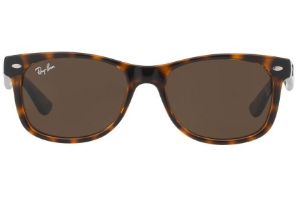 Okulary przeciwsłoneczne Ray-Ban Junior New Wayfarer Junior RJ9052S 152/73 Kwadratowe Havana