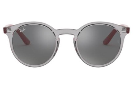 Okulary przeciwsłoneczne Ray-Ban Junior RJ9064S 70636G Okrągłe Szare