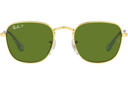 Okulary przeciwsłoneczne Ray-Ban Junior Junior Frank RJ9557S 286/2P Polarized Kwadratowe Złote