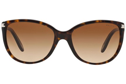 Okulary przeciwsłoneczne Ralph by Ralph Lauren RA5160 510/13 Kocie oczy Havana