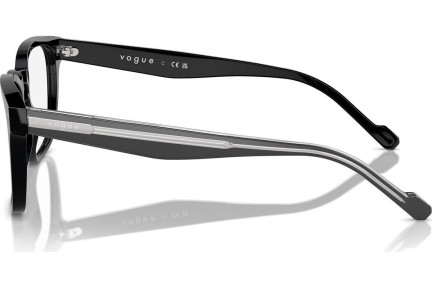 Okulary korekcyjne Vogue Eyewear VO5570 W44 Kwadratowe Czarne