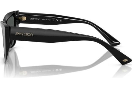 Okulary przeciwsłoneczne Jimmy Choo JC5028 500087 Kocie oczy Czarne