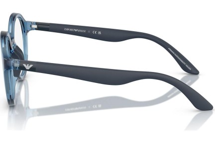 Okulary korekcyjne Emporio Armani EK3005 6210 Okrągłe Niebieskie