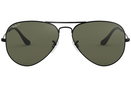 Okulary przeciwsłoneczne Ray-Ban Aviator Classic RB3025 002/58 Polarized Pilotki (Aviator) Czarne