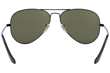 Okulary przeciwsłoneczne Ray-Ban Aviator Classic RB3025 002/58 Polarized Pilotki (Aviator) Czarne