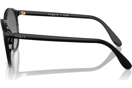 Okulary przeciwsłoneczne Vogue Eyewear VO5544SI W44/11 Okrągłe Czarne