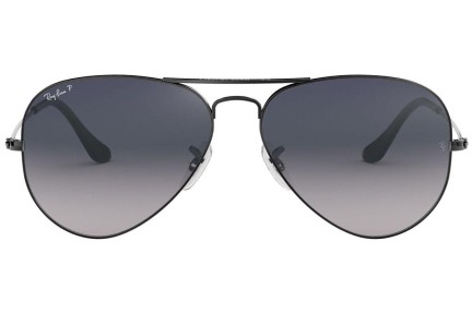 Okulary przeciwsłoneczne Ray-Ban Aviator Gradient RB3025 004/78 Polarized Pilotki (Aviator) Srebrne