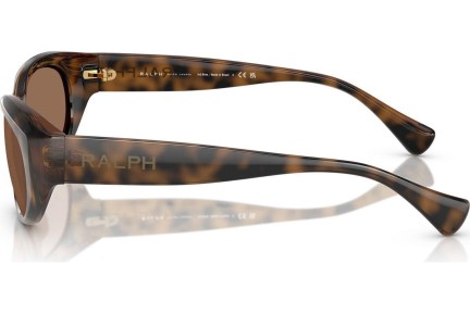 Okulary przeciwsłoneczne Ralph by Ralph Lauren RA5327U 614973 Owalne Havana