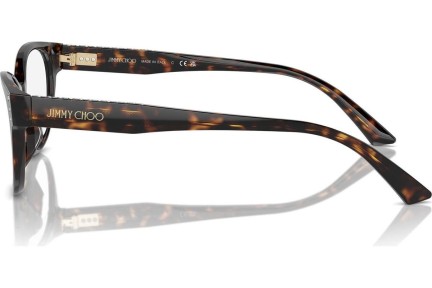 Okulary korekcyjne Jimmy Choo JC3003BU 5002 Owalne Havana