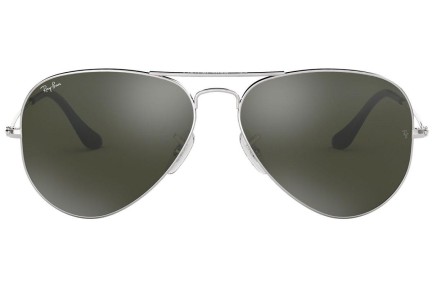 Okulary przeciwsłoneczne Ray-Ban Aviator Mirror RB3025 W3277 Pilotki (Aviator) Srebrne