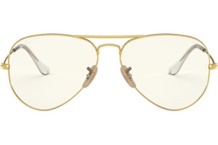 Okulary przeciwsłoneczne Ray-Ban Aviator Everglasses RB3025 001/5F Pilotki (Aviator) Złote