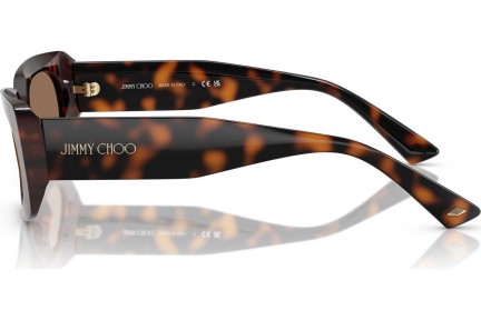 Okulary przeciwsłoneczne Jimmy Choo JC5029U 500273 Kocie oczy Havana